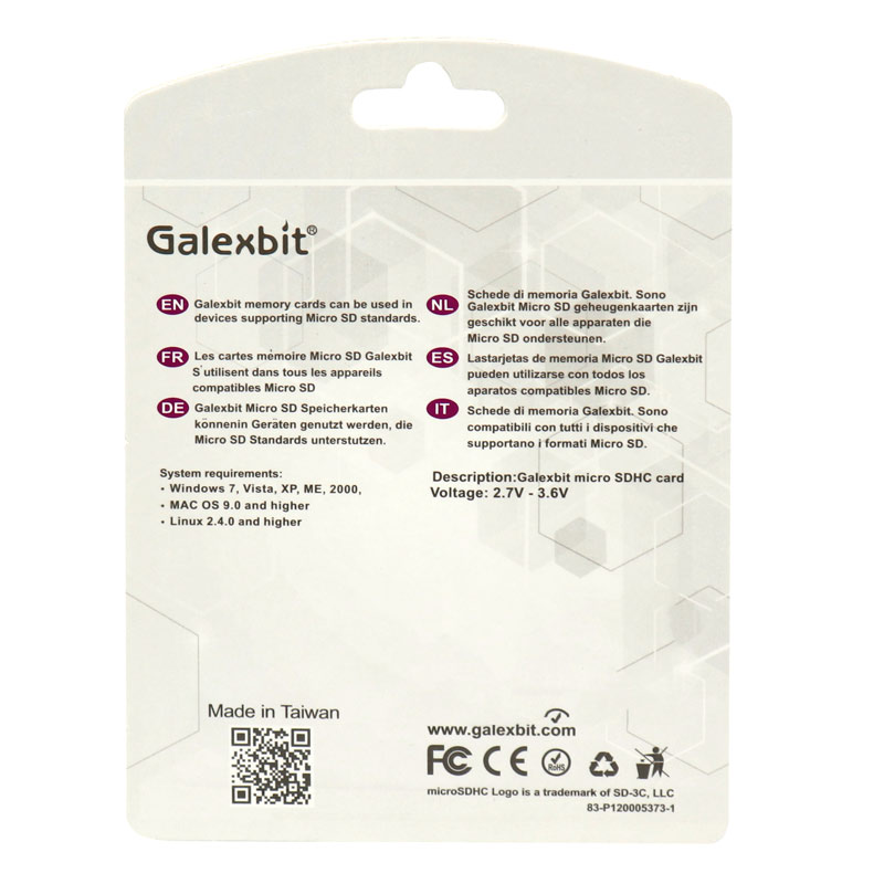 رم میکرو 64 گیگ گلکس بیت Galexbit Turbo+ 533X U3 C10 80MB/s + خشاب