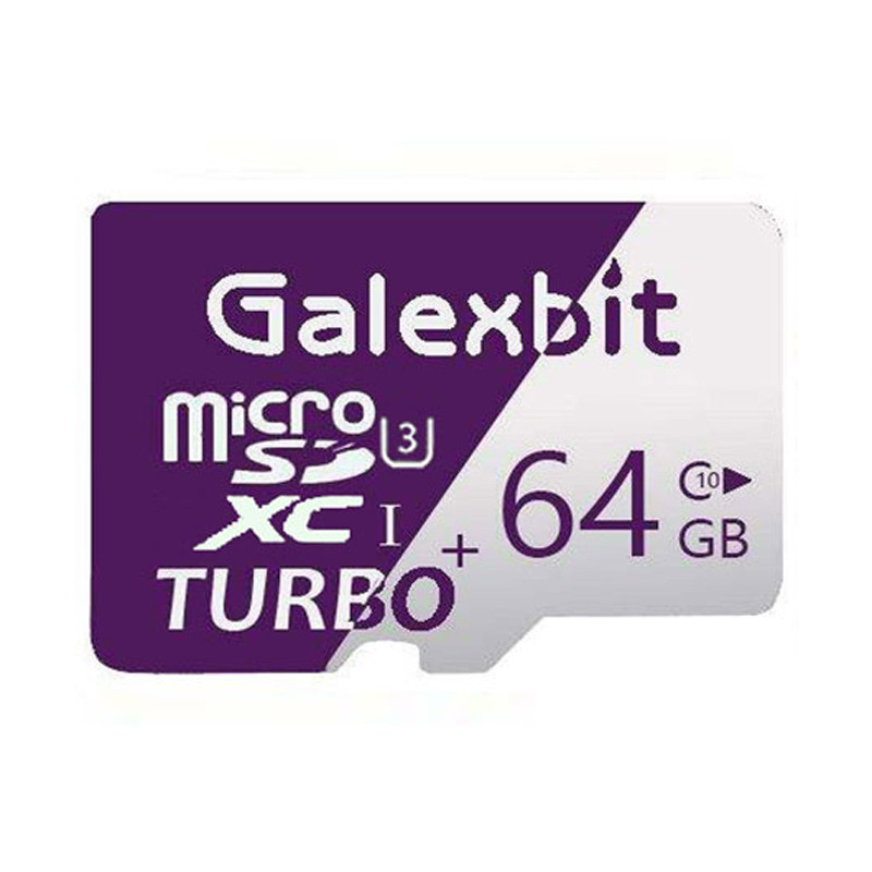 رم میکرو 64 گیگ گلکس بیت Galexbit Turbo+ 533X U3 C10 80MB/s + خشاب