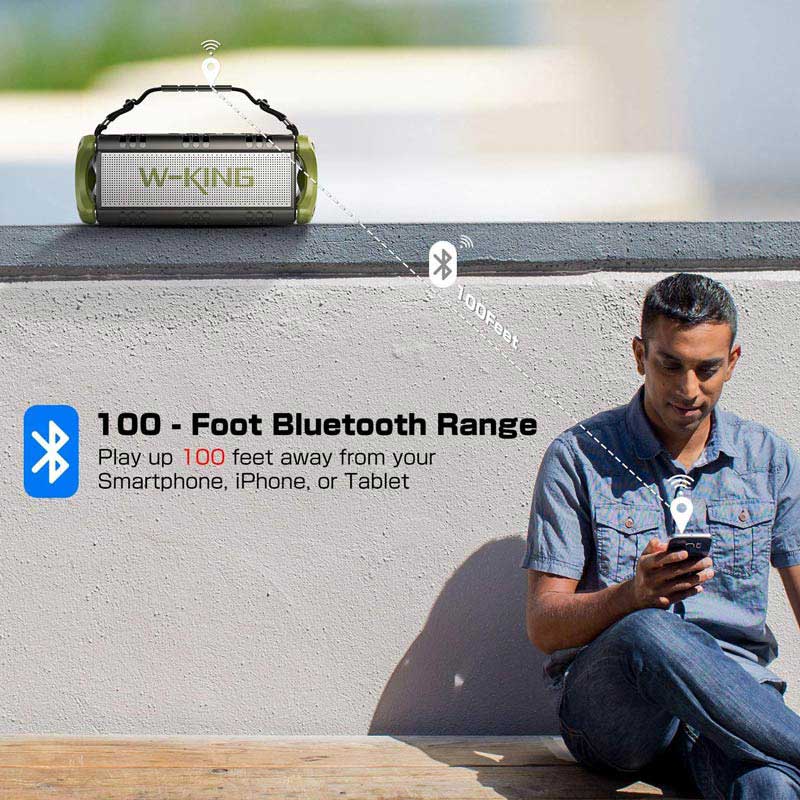 اسپیکر بلوتوث دبلیو کینگ W-King D8
