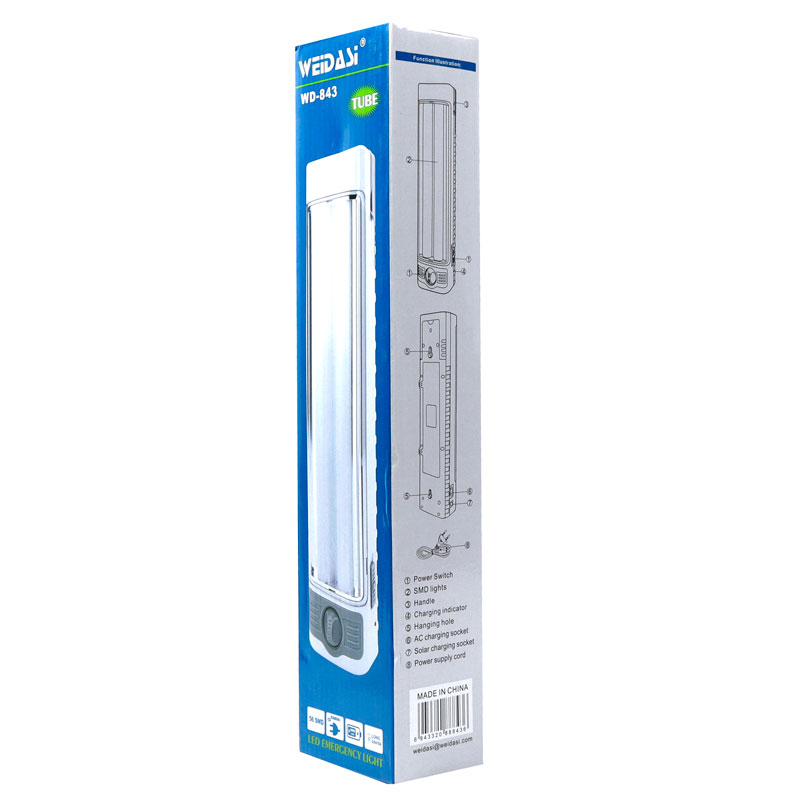 چراغ اضطراری ویداسی مدل Weidasi WD-843
