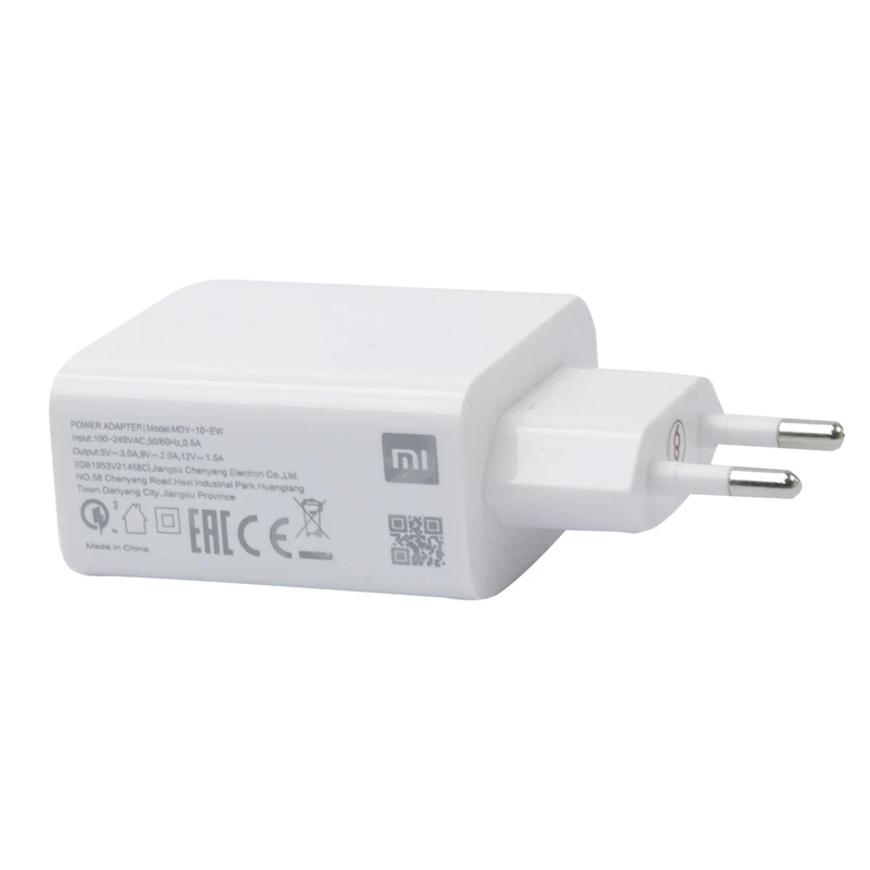 کلگی فست شارژ Xiaomi MDY-10-EW 3A QC3.0 PD