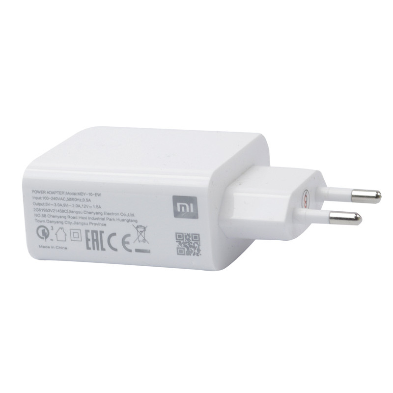 کلگی فست شارژ Xiaomi MDY-10-EW 3A QC3.0 PD