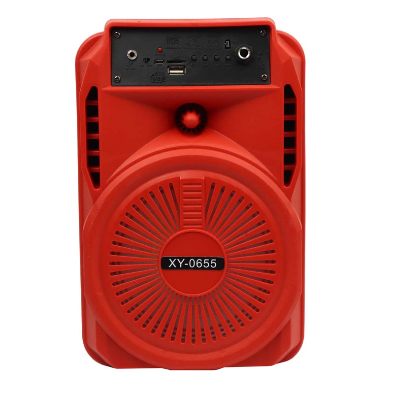 اسپیکر چمدانی بلوتوثی رم و فلش خور XY-0655