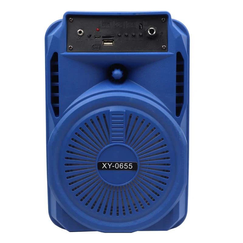 اسپیکر چمدانی بلوتوثی رم و فلش خور XY-0655