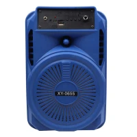 اسپیکر چمدانی بلوتوثی رم و فلش خور XY-0655