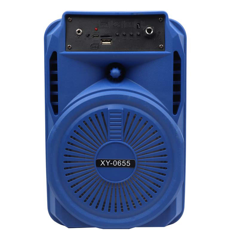 اسپیکر چمدانی بلوتوثی رم و فلش خور XY-0655