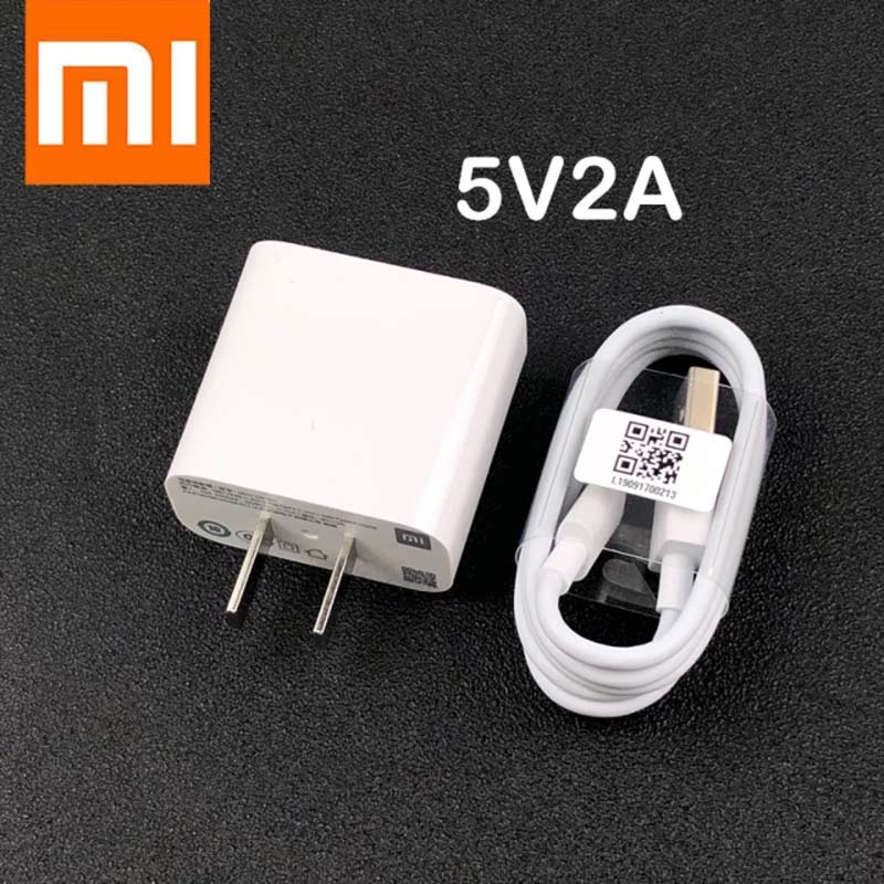 شارژر دیواری فست شارژ Xiaomi MDY-10-EC QC3 PD 3A 18W سرجعبه + کابل Type-C و تبدیل دو به دو