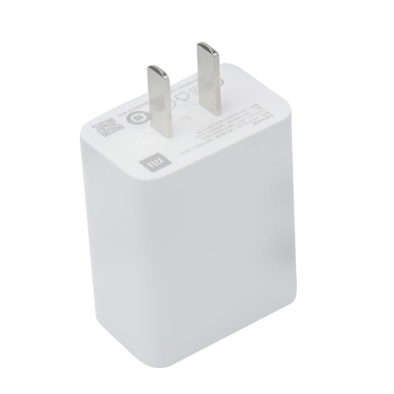 شارژر دیواری فست شارژ Xiaomi MDY-10-EC QC3 PD 3A 18W سرجعبه + کابل Type-C و تبدیل دو به دو