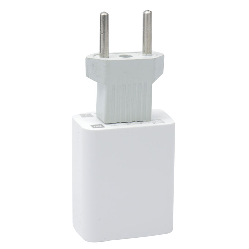 شارژر دیواری فست شارژ Xiaomi MDY-10-EC QC3 PD 3A 18W سرجعبه + کابل Type-C و تبدیل دو به دو