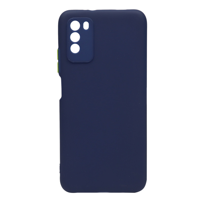 قاب طرح سیلیکونی محافظ لنزدار Xiaomi Poco M3