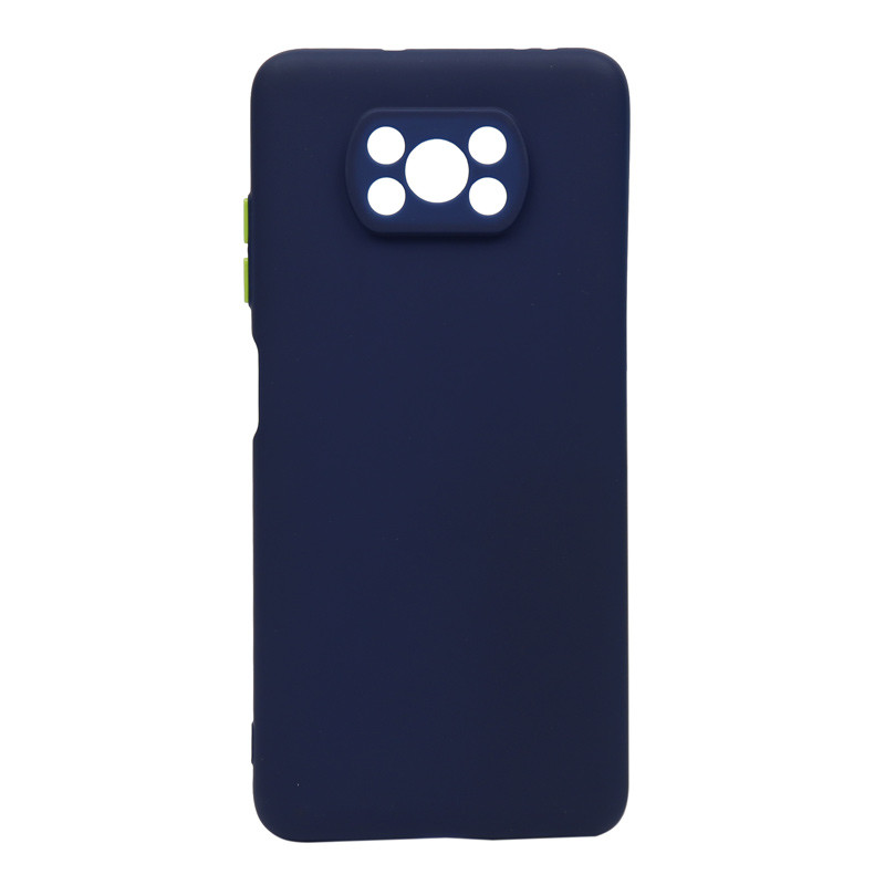 قاب طرح سیلیکونی محافظ لنزدار Xiaomi Poco x3/x3 NFC/x3 pro