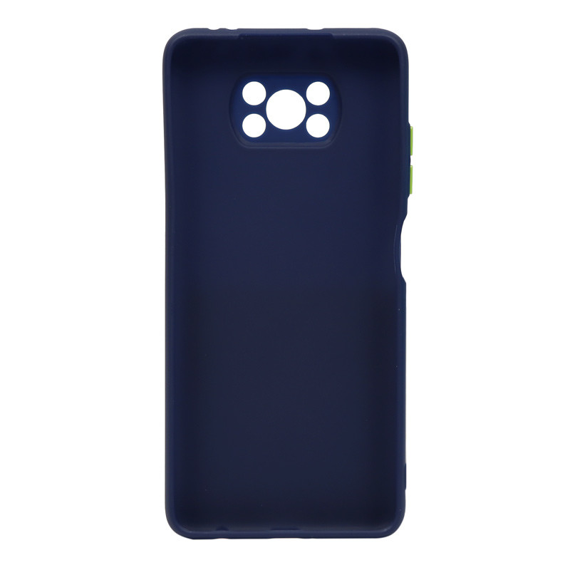 قاب طرح سیلیکونی محافظ لنزدار Xiaomi Poco x3/x3 NFC/x3 pro