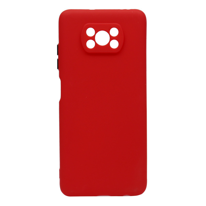 قاب طرح سیلیکونی محافظ لنزدار Xiaomi Poco x3/x3 NFC/x3 pro