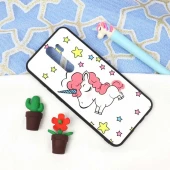 قاب پشت گلسی طرح یونیکورن Xiaomi Redmi Note 8 Pro