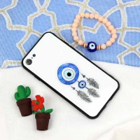 قاب پشت گلسی طرح چشم و نظر iPhone 7/8