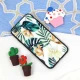 قاب پشت گلسی طرح برگ iPhone 7/8
