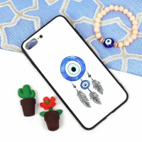 قاب پشت گلسی طرح چشم و نظر iPhone 7 Plus / 8 Plus