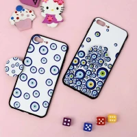 قاب فانتزی برجسته + پاپ سوکت طرح چشم و نظر آیفون iPhone 7 Plus / 8 Plus سری D