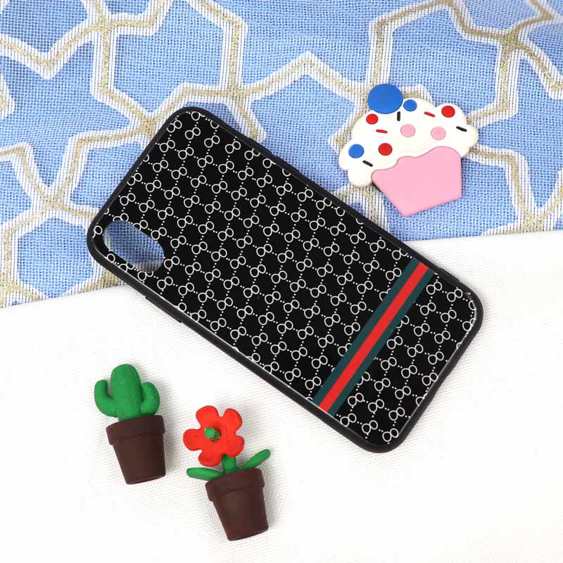 قاب پشت گلسی طرح GUCCI آیفون iPhone X/XS