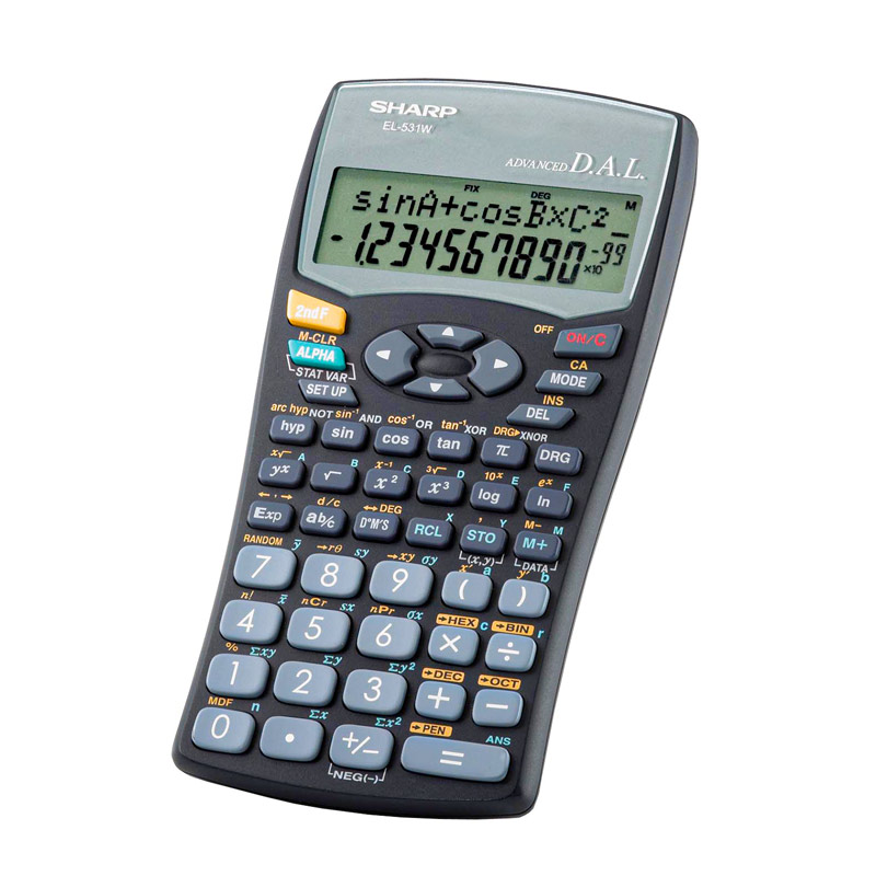 ماشین حساب مهندسی شارپ SHARP EL-531WH