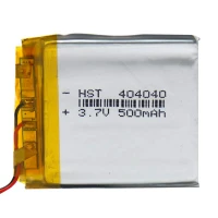 باتری لیتیوم 500mAh 41*36*2mm 404040