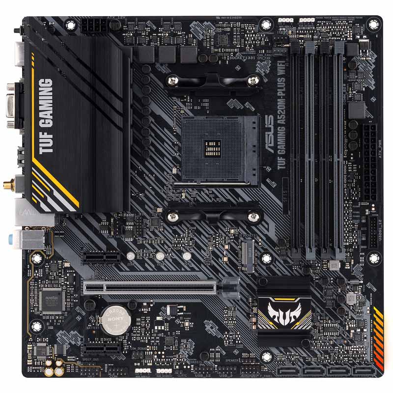 مادربرد ایسوس TUF GAMING A520M-PLUS DDR4
