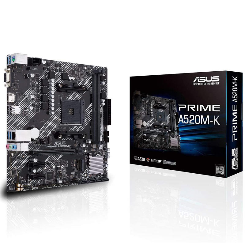 مادربرد ایسوس PRIME A520M-K DDR4