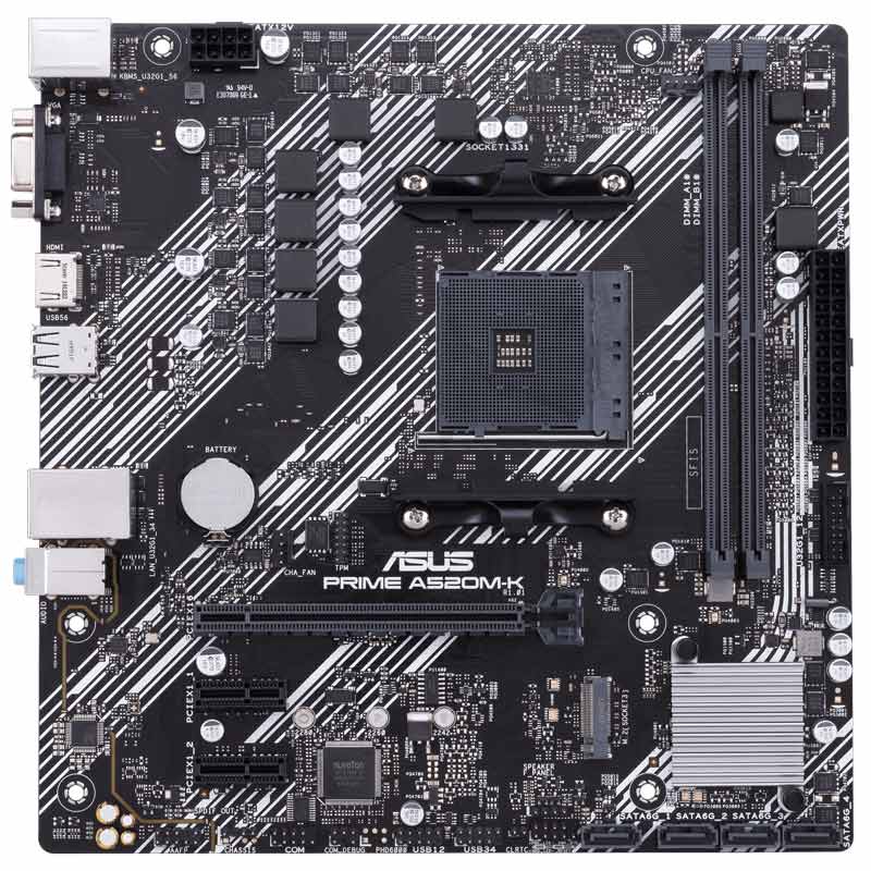 مادربرد ایسوس PRIME A520M-K DDR4