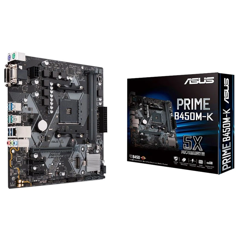 مادربرد ایسوس PRIME B450M-K DDR4