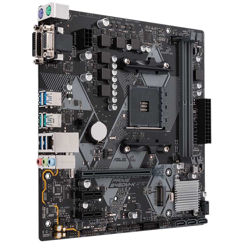 مادربرد ایسوس PRIME B450M-K DDR4