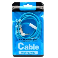 کابل AUX ریموت دار یکسر L طول 1.2 متر شرینک