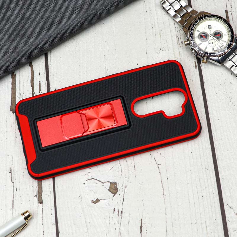 قاب ضد ضربه هولدر کشویی مگنتی Xiaomi Redmi Note 8 Pro رنگی