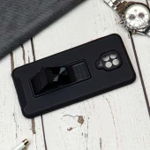 قاب محافظ لنزدار ضد ضربه هولدر کشویی مگنتی Xiaomi Redmi Note 9s / Note 9 Pro مشکی