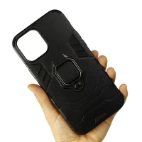 قاب ضد ضربه هولدر دار Keysion آیفون iPhone 12 Pro Max مشکی