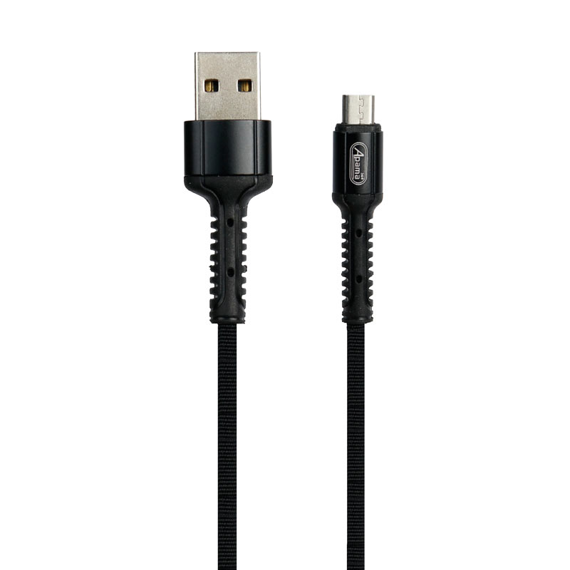 کابل میکرو یو اس بی فست شارژ Apama 369 A-5 2.4A 1m