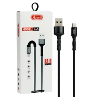 کابل میکرو یو اس بی فست شارژ Apama 369 A-5 2.4A 1m