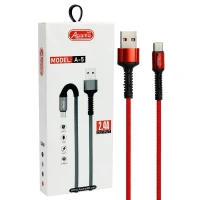 کابل فست شارژ Apama 369 A-5 2.4A Type-C 1m