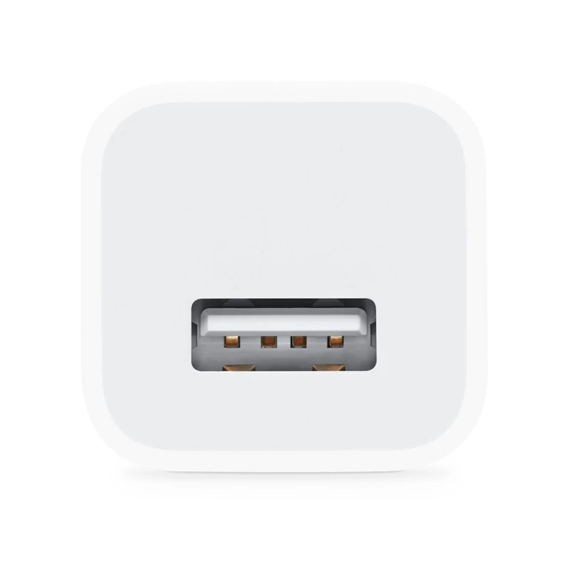 شارژ دیواری اورجینال iPhone 5W + کابل آیفونی