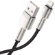 کابل آیفونی Baseus Cafule Series Metal CALJK-A 2.4A 1m
