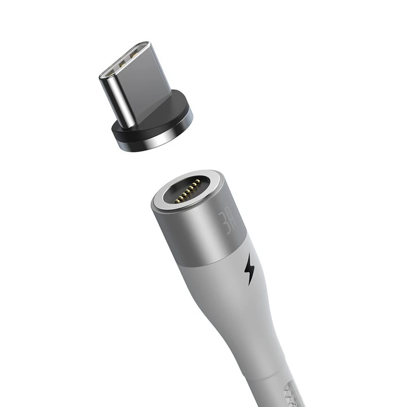 کابل مگنتی فست شارژ Baseus CATXC-M 3A Type-C 1m