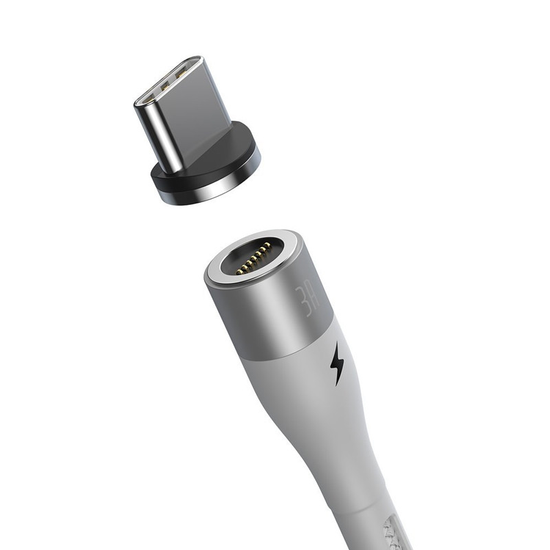کابل مگنتی فست شارژ Baseus CATXC-M 3A Type-C 1m