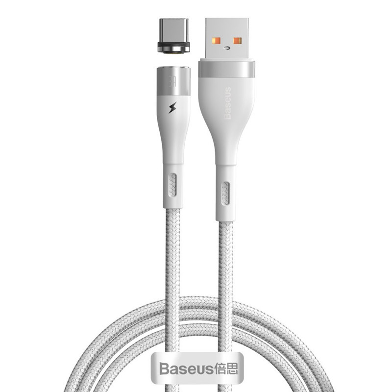 کابل مگنتی فست شارژ Baseus CATXC-M 3A Type-C 1m