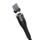 کابل مگنتی فست شارژ Baseus Zinc Magnetic CATXC-N 5A Type-C 1m