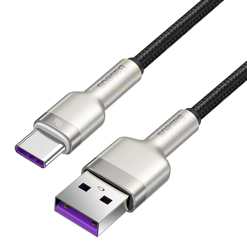 کابل فست شارژ Baseus Cafule CATJK-A 4A 40W Type-C 1m