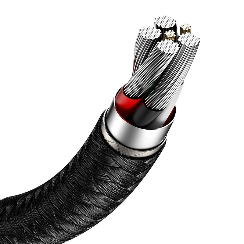 کابل فست شارژ Baseus Cafule CATJK-A 4A 40W Type-C 1m