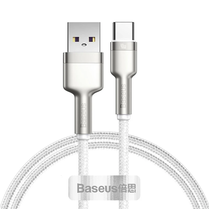کابل فست شارژ Baseus Cafule CATJK-A 4A 40W Type-C 1m