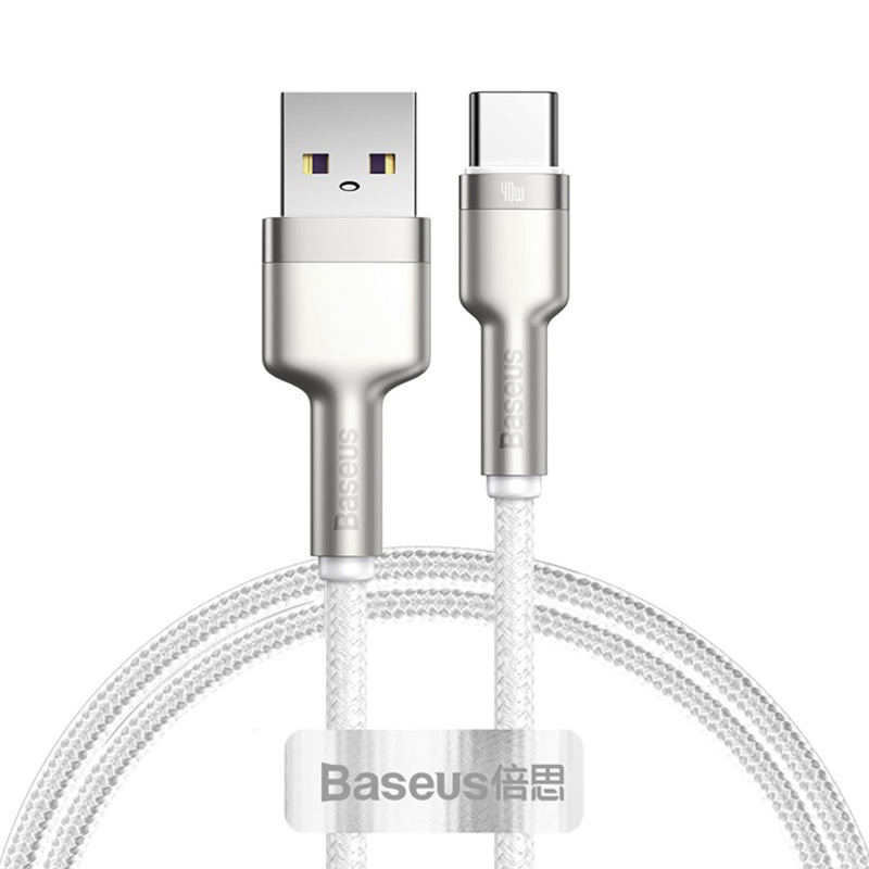 کابل فست شارژ Baseus Cafule CATJK-A 4A 40W Type-C 1m