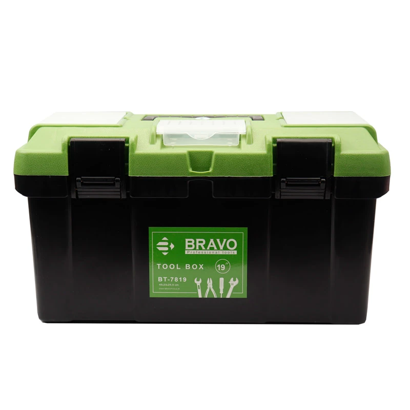 جعبه ابزار Bravo BT-7819 قفل پلاستیکی