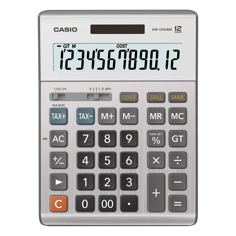 ماشین حساب کاسیو Casio DM-1200BM