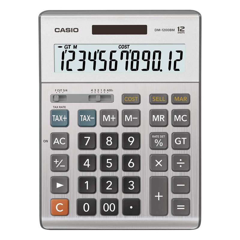 ماشین حساب کاسیو Casio DM-1200BM